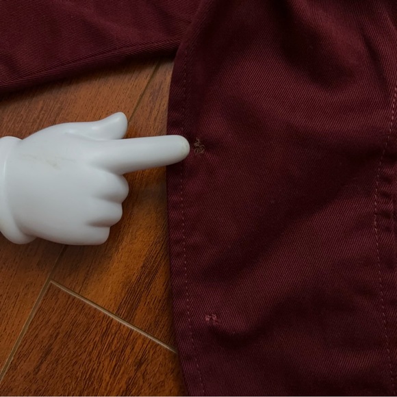 Gucci Formal Blazer Jacket Sports Coat Crest Logo Italy Burgundy Boys Size 4 - Picture 10 of 10